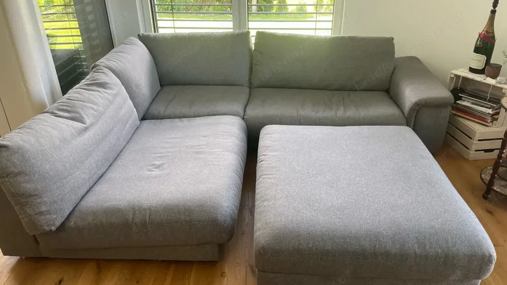 Große Couch grau in sehr gutem Zustand