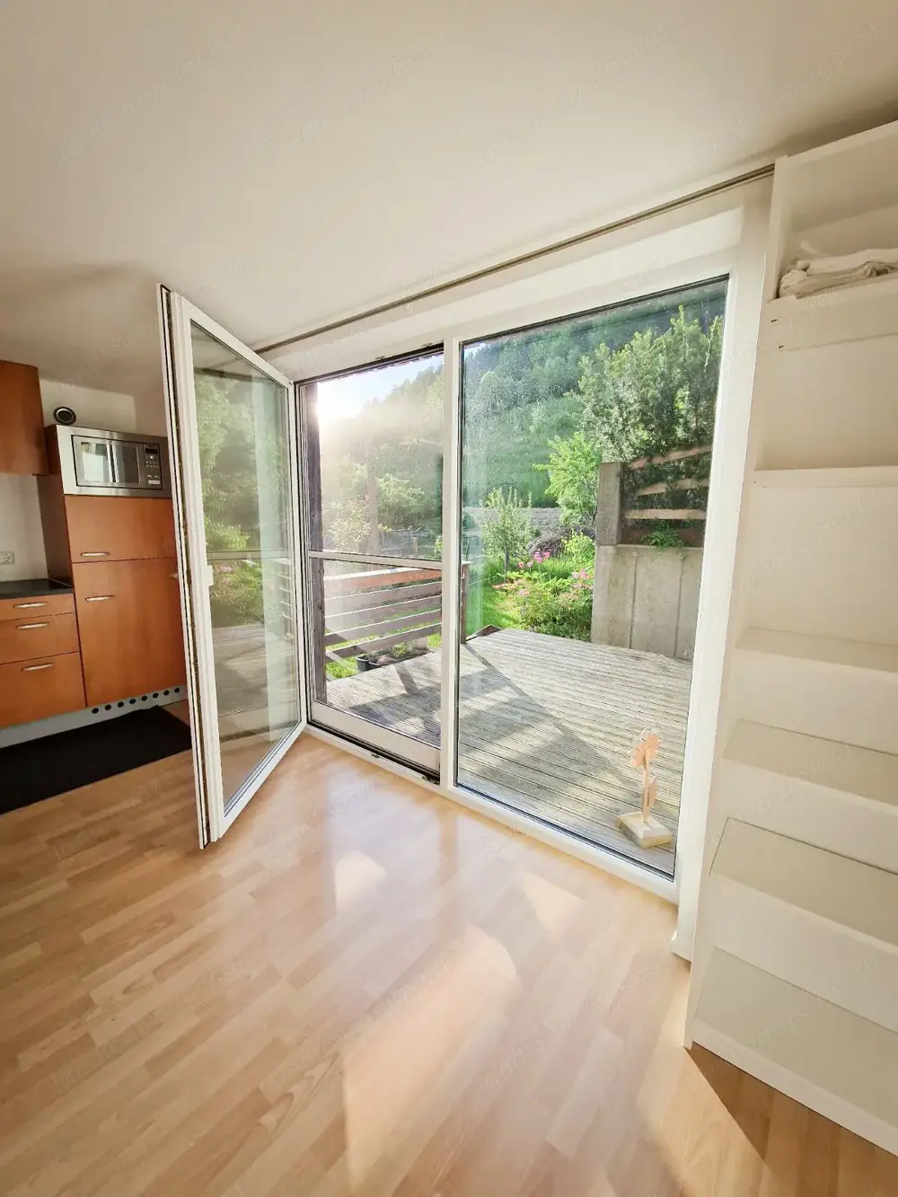 Provisionsfreie, helle 2-Zimmer-Wohnung mit großer Terrasse zentral in Hittisau!