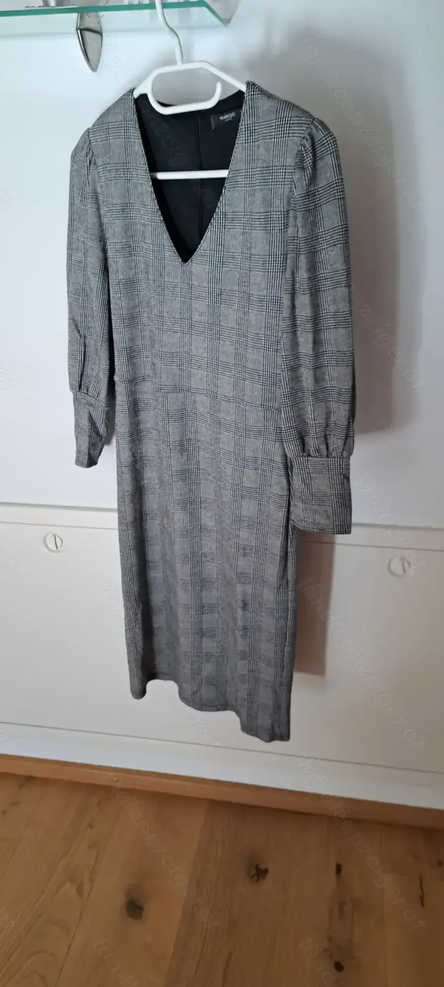 Kleid, Mango, XS, grau Kleid, Mango, XS, grau