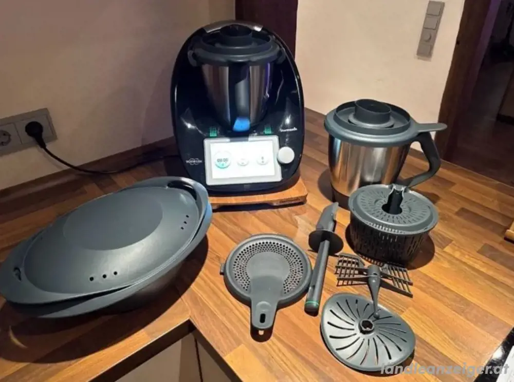 Thermomix TM6 - Black Edition - mit viel Zubehör-
