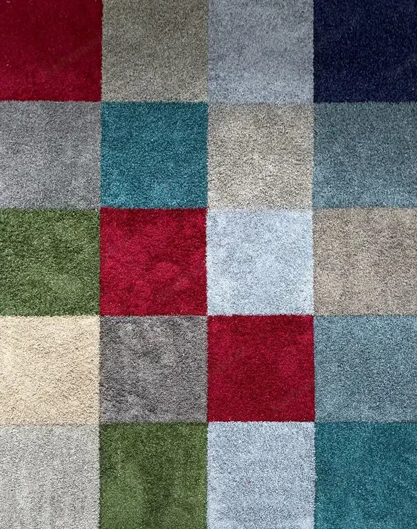 Touch & Tones 103 Hochflor-Teppichfliesen im Mix 50x50cm