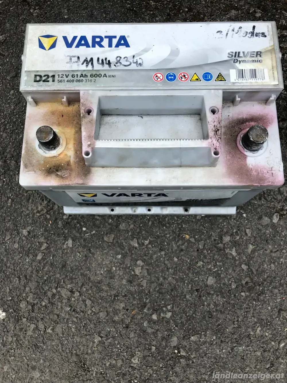 Autobatarie VARTA zu verkaufen Autobatarie VARTA zu verkaufen