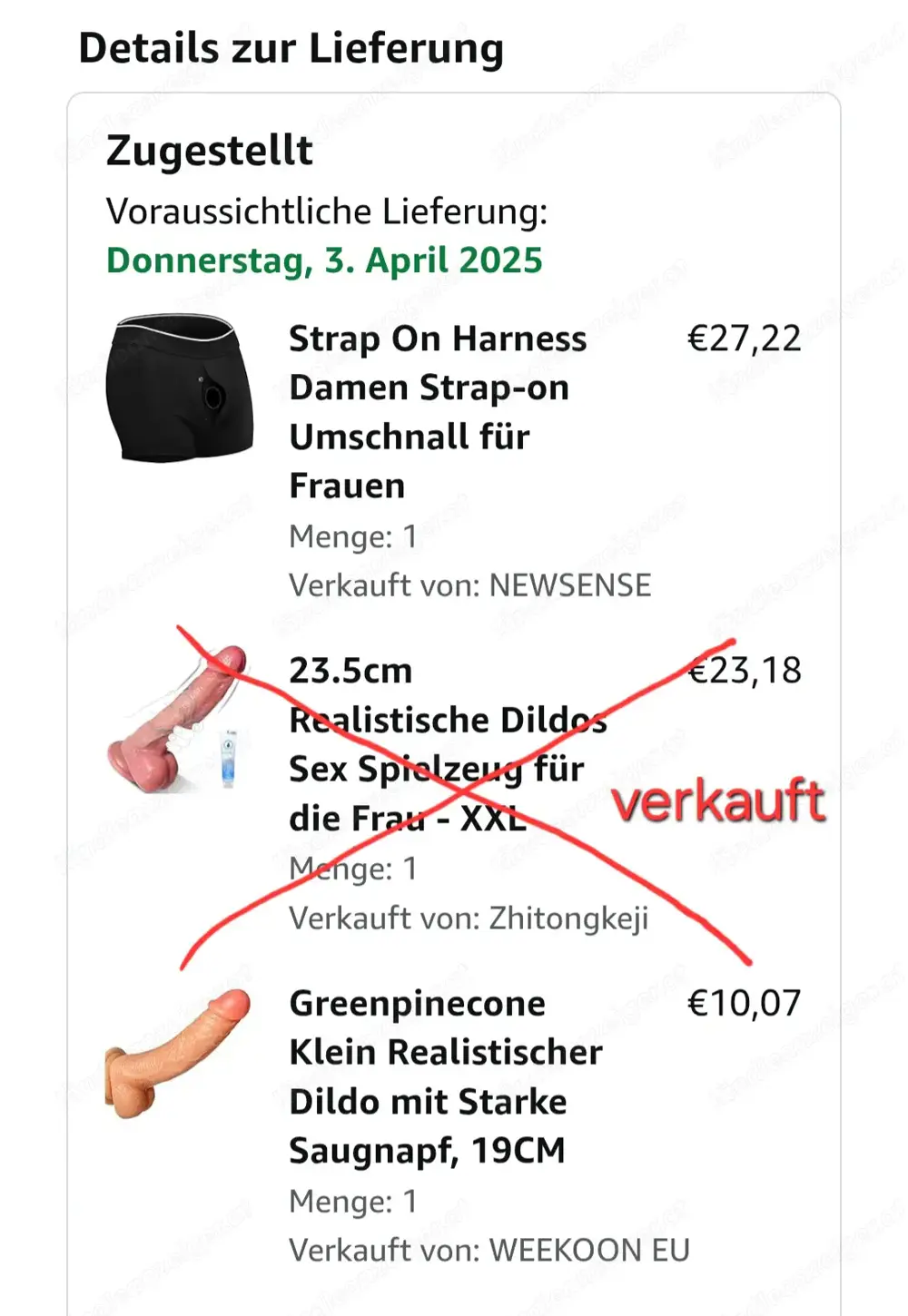Dildo und Strap-on