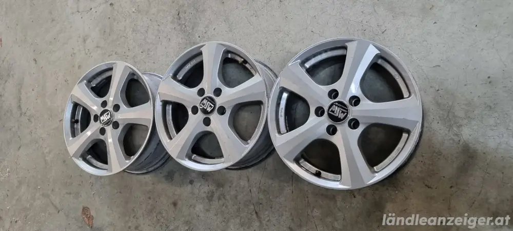 4 Alufelgen 4 Alufelgen
