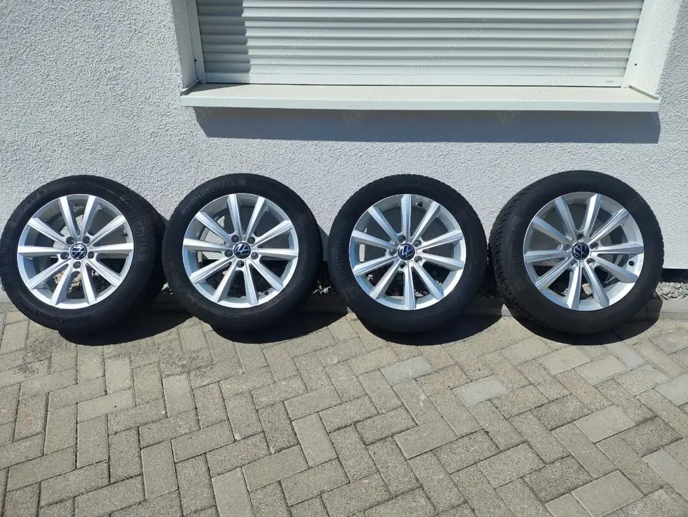 Original Vw 17zoll Felgen mit Winterreifen Original Vw 17zoll Felgen mit Winterreifen