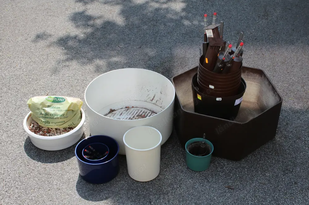 Hydrokulturtöpfe und Zubehör zu verschenken Hydrokulturtöpfe und Zubehör zu verschenken