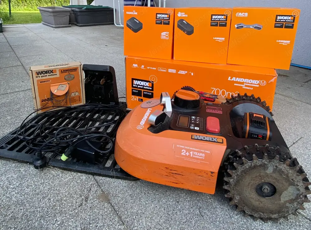 Rasenroboter Landroid komplett Rasenroboter Landroid komplett