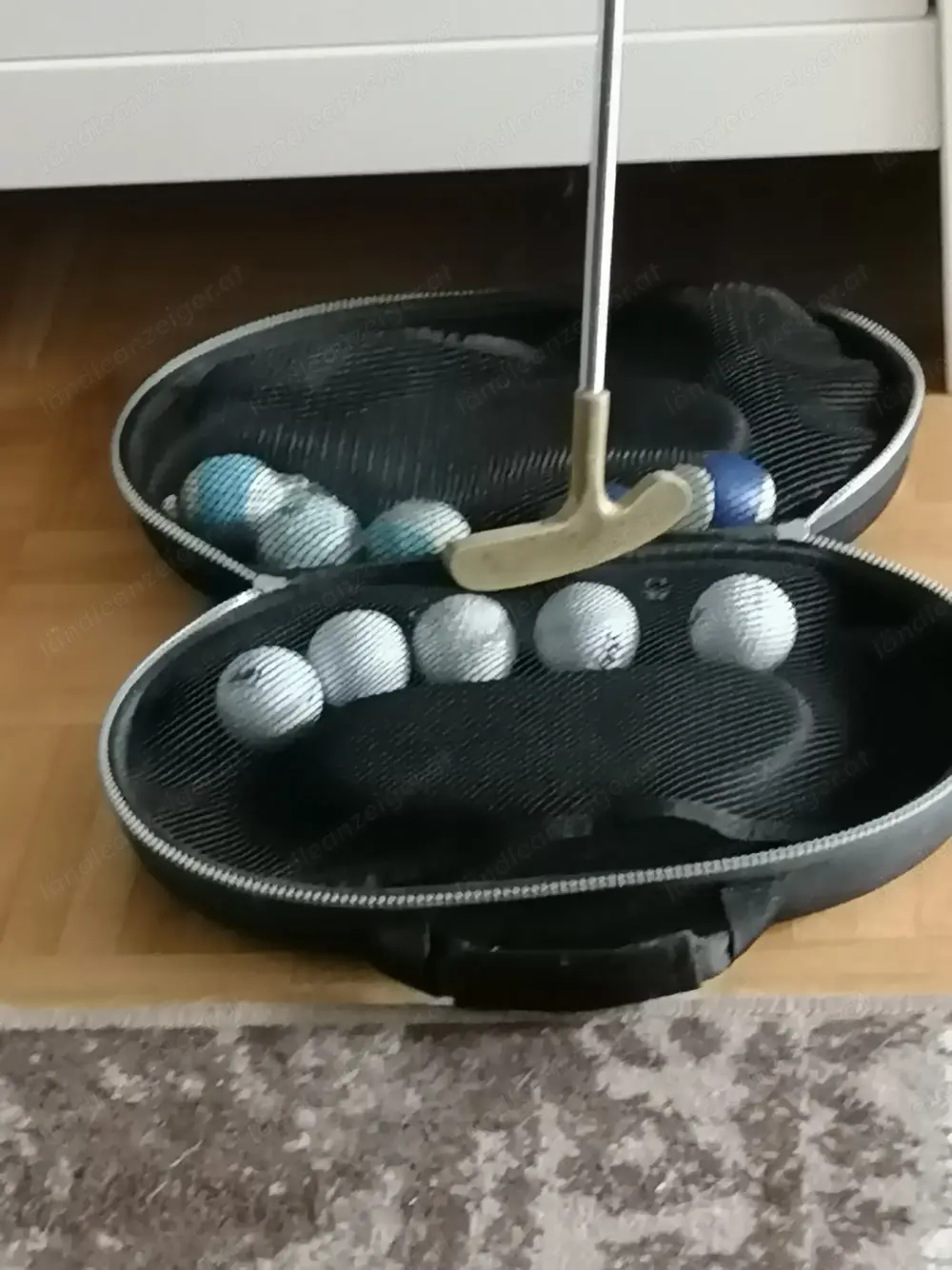 Golfschläger mit g-bälle-tasche