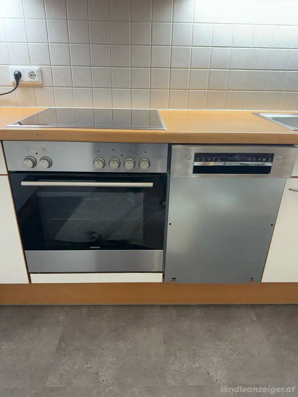 Bosch Geschirrspüler & Siemens Einbauherd-Set