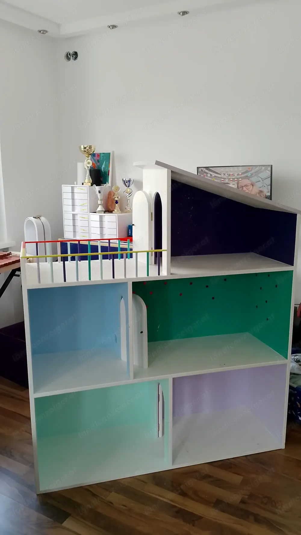 Puppen Barbiehaus aus Holz Puppen Barbiehaus aus Holz