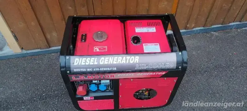 Stromaggregat 6 kW Dieselaggregat Stromerzeuger Stromaggregat 6 kW Dieselaggregat Stromerzeuger