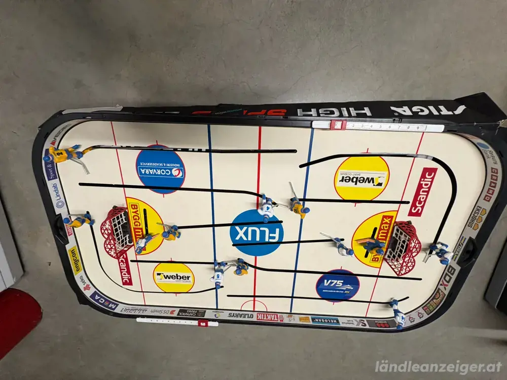 Eishockey Tischspiel, Tischeishockey