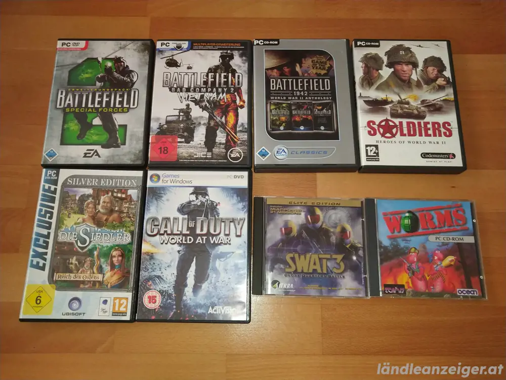 verschenke ältere PC Spiele verschenke ältere PC Spiele