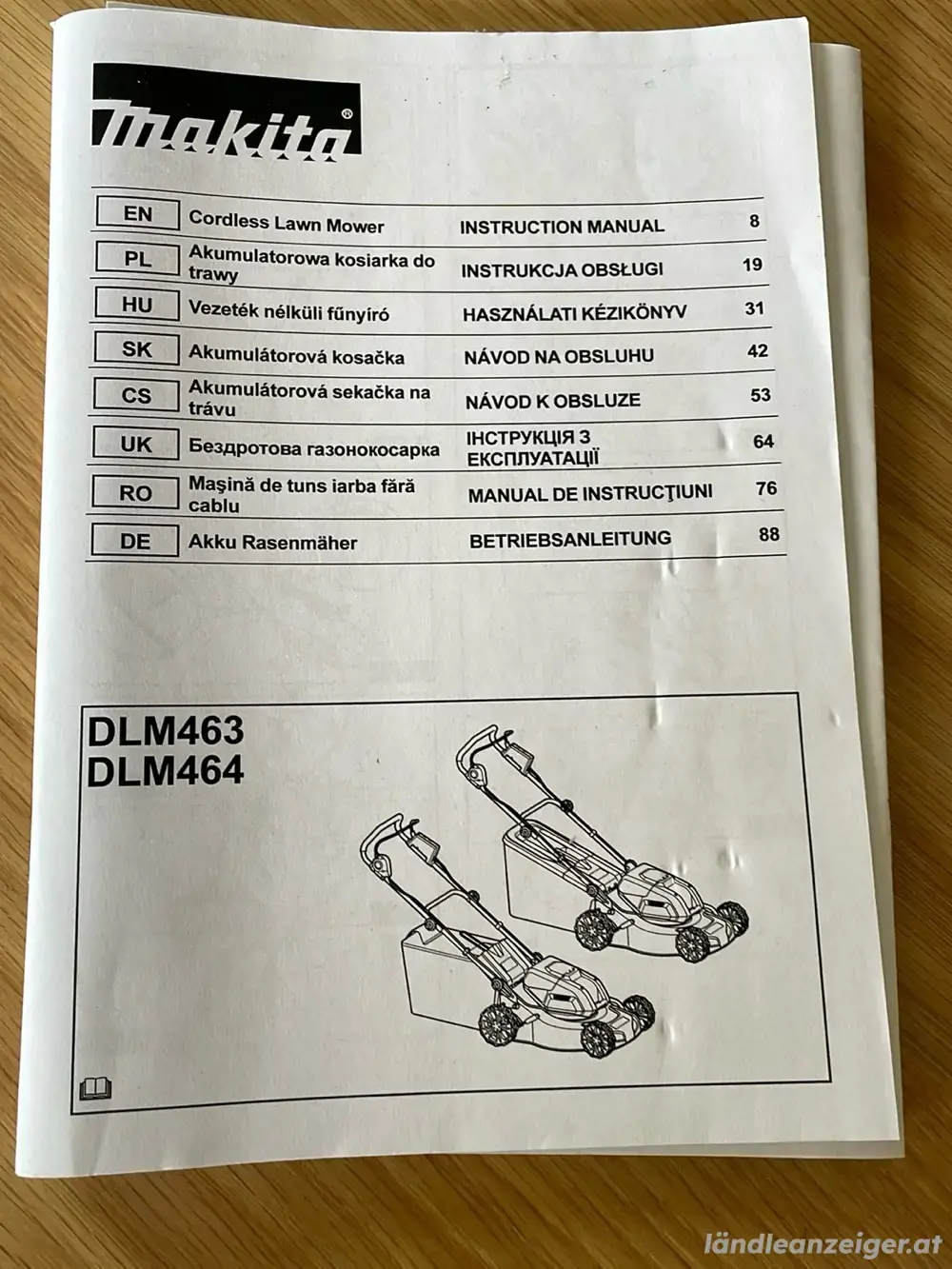 Makita Rasenmäher Makita Rasenmäher