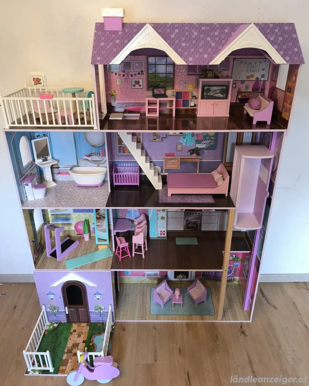 barbiehaus mit viel zubehör barbiehaus mit viel zubehör