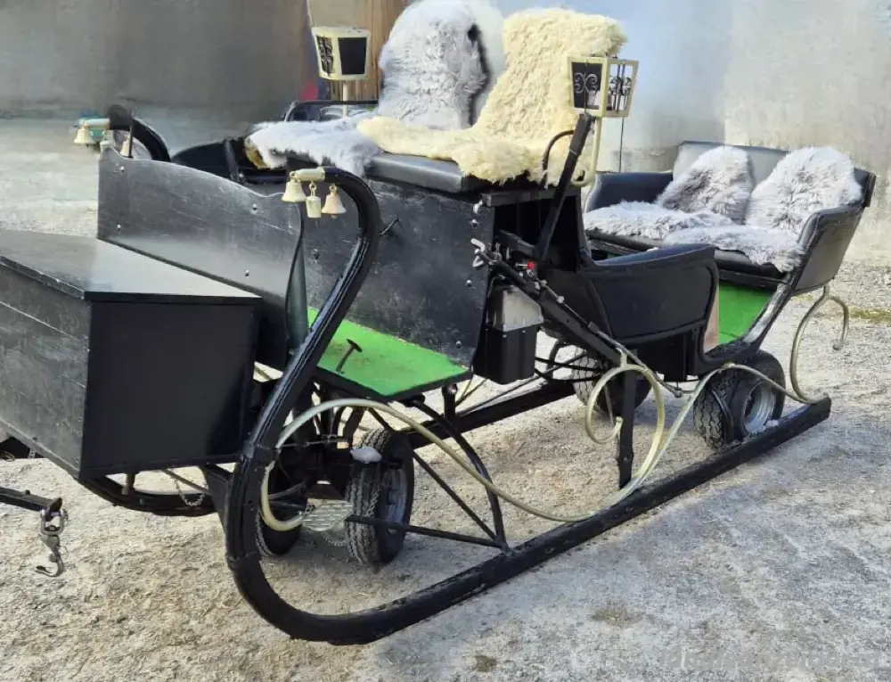 Pferde Schlitten Pferde Schlitten