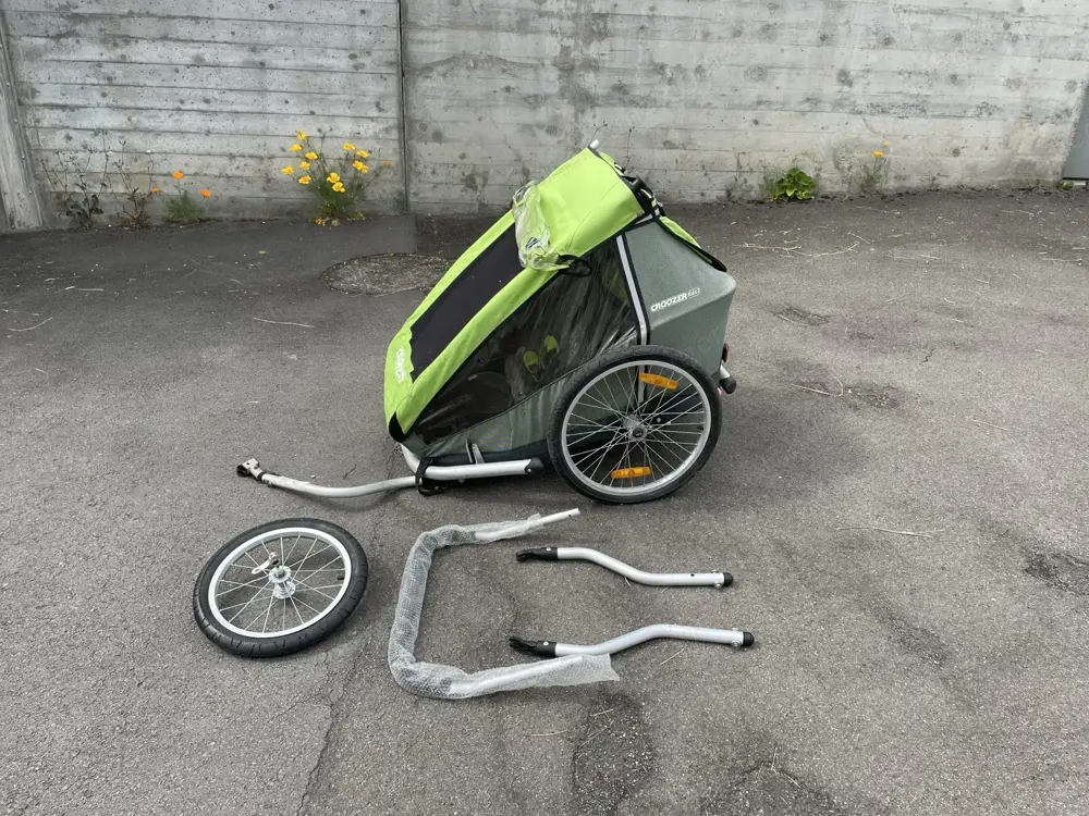 Fahrrad-Anhänger Croozer für 2 Kinder ("Kiki") Fahrrad-Anhänger Croozer für 2 Kinder ("Kiki")