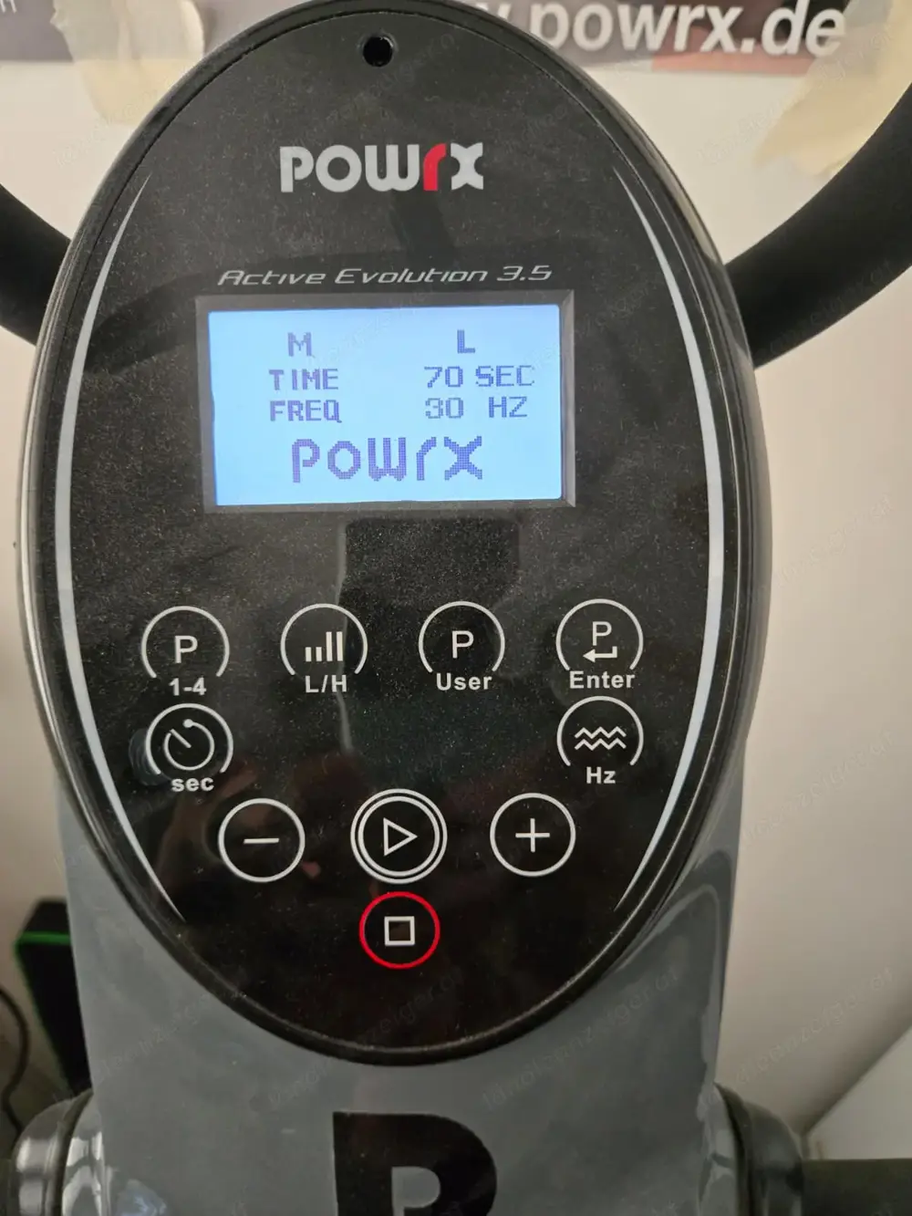 Vibrationsplatte POWRX Vibrationsplatte POWRX