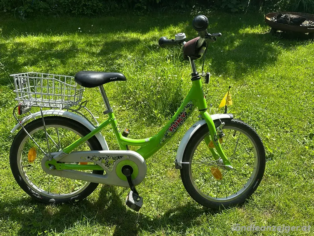 Puky 18 Zoll Kinderfahrrad grün Puky 18 Zoll Kinderfahrrad grün