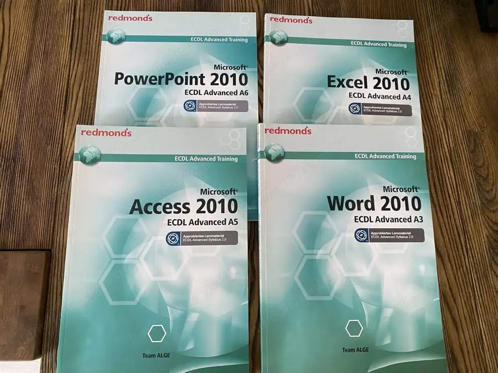 ECDL Advanced Training - Bücher