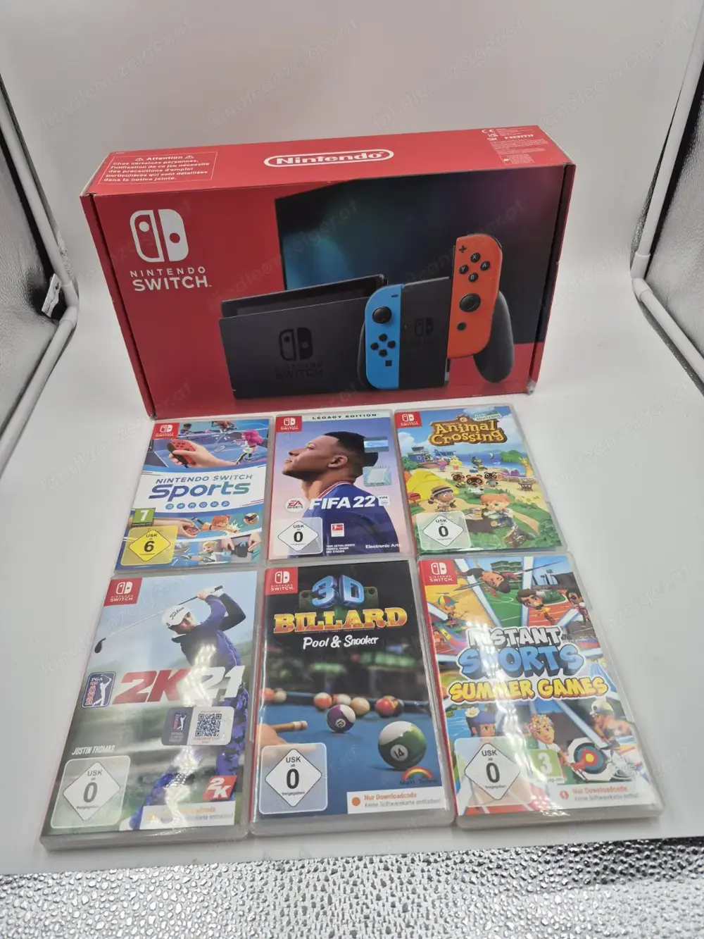 Nintendo Switch in Ovp Mit 6 Spiele Nintendo Switch in Ovp Mit 6 Spiele