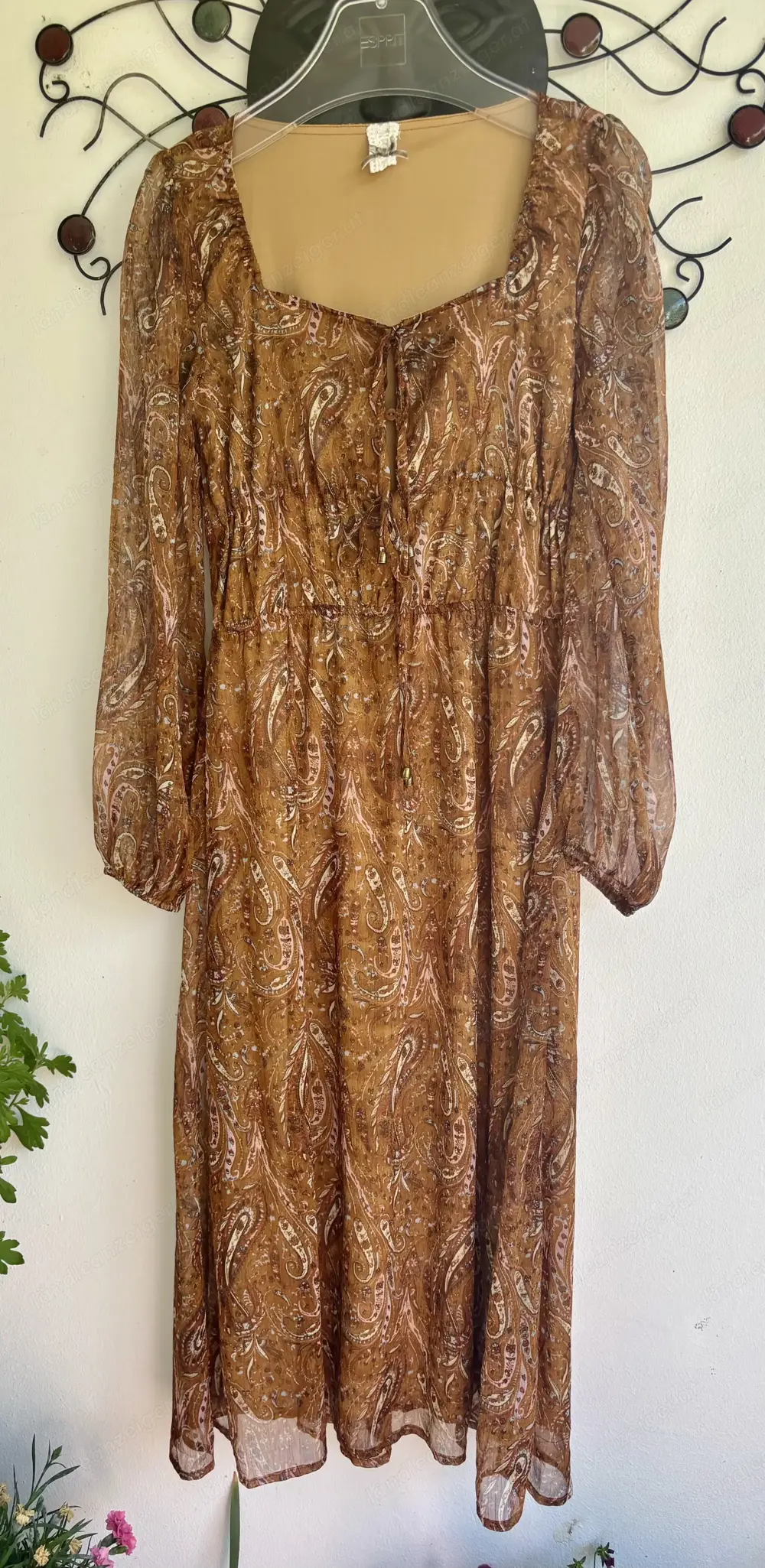 Langes Plaisley Kleid Langes Plaisley Kleid