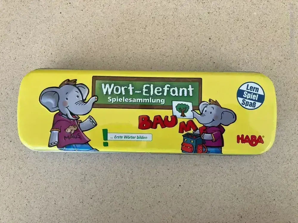 Spiel: Wort-Elefant Spiel: Wort-Elefant