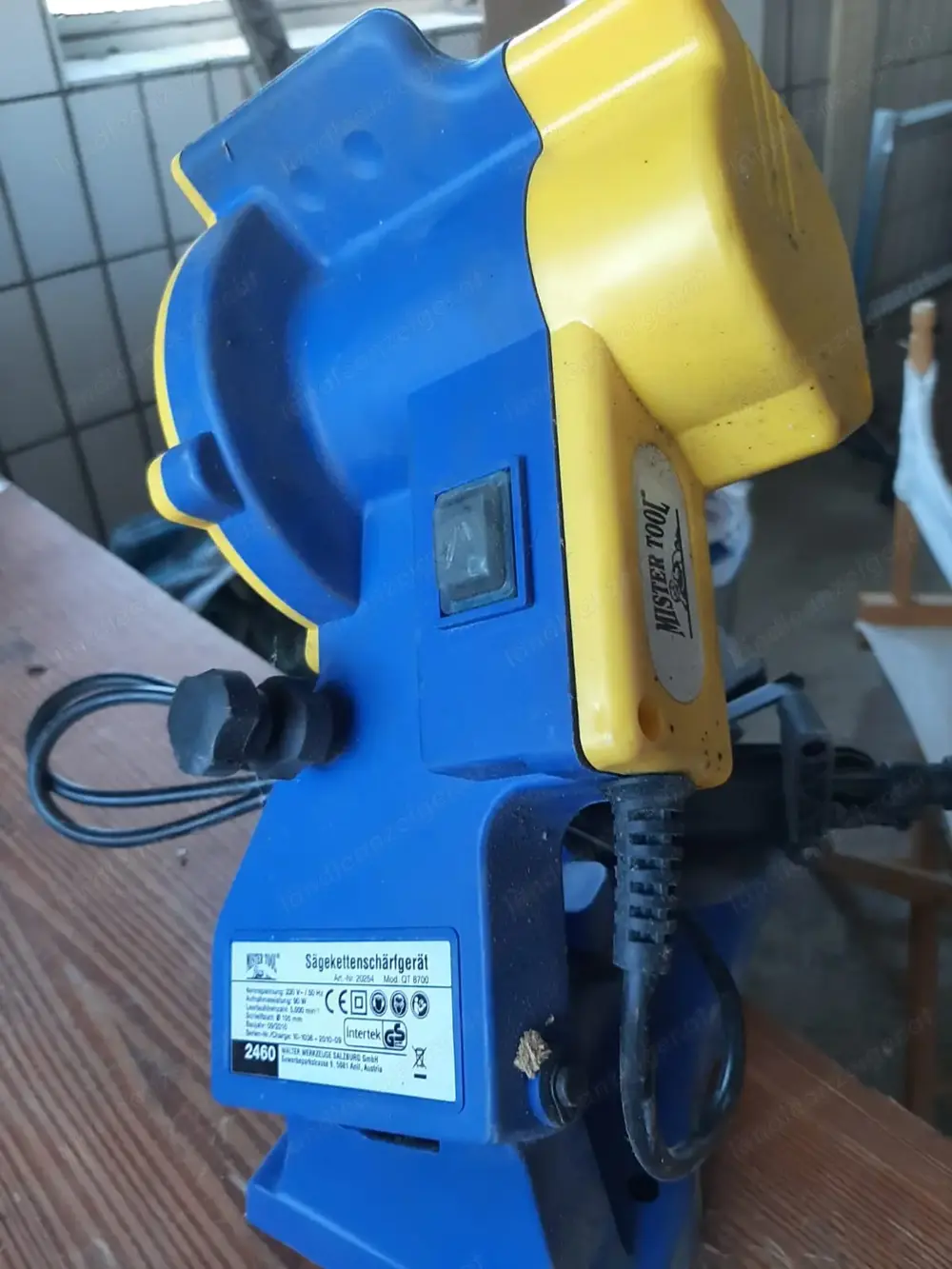Schärfgerät für Kettensäge elektrisch Schärfgerät für Kettensäge elektrisch