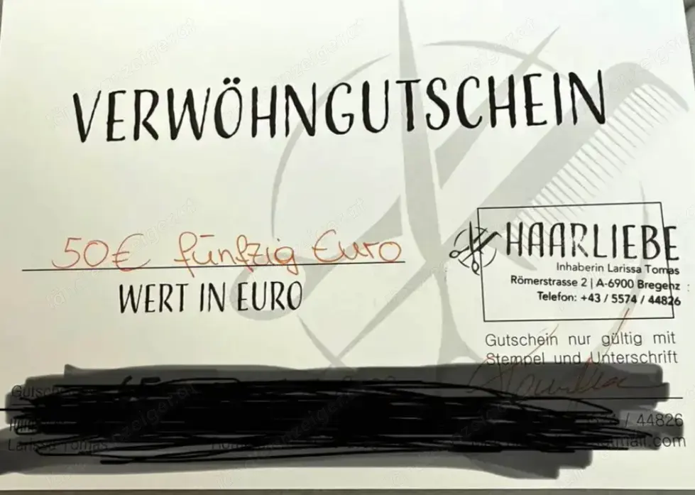 Friseurgutschein Bregenz Friseurgutschein Bregenz