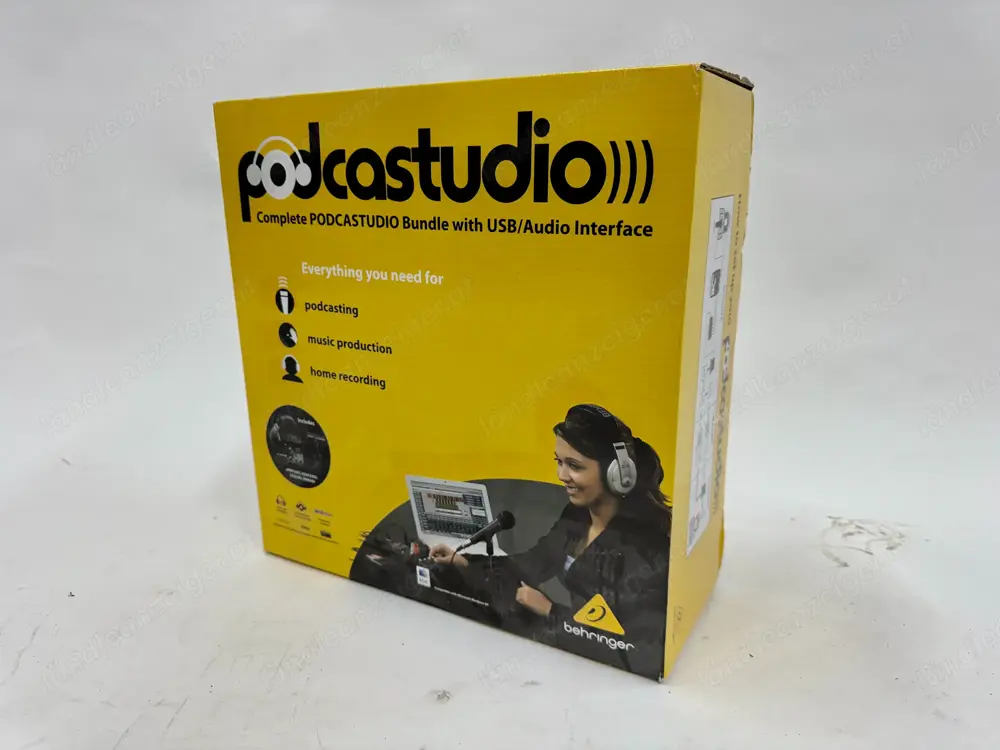 Behringer Podcastudio-Bundle (NEU)