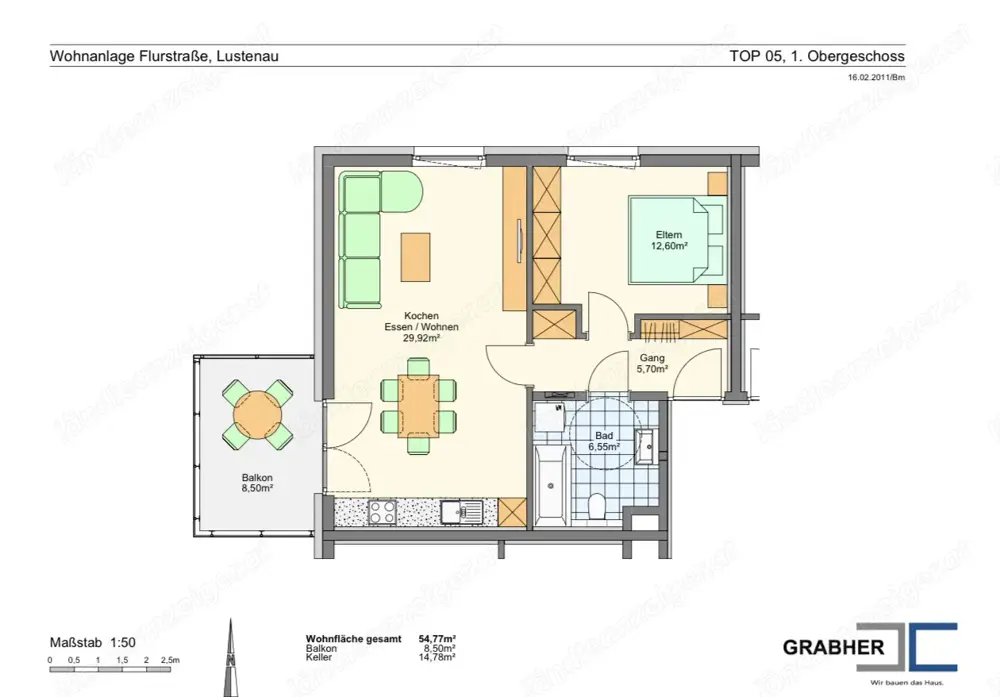 2-Zimmer Wohnung mit Balkon in Lustenau zu vermieten 2-Zimmer Wohnung mit Balkon in Lustenau zu vermieten