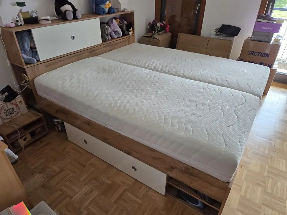 2 Kaltschaummatratzen  Physio , je 90x200 cm   sehr guter Zustand