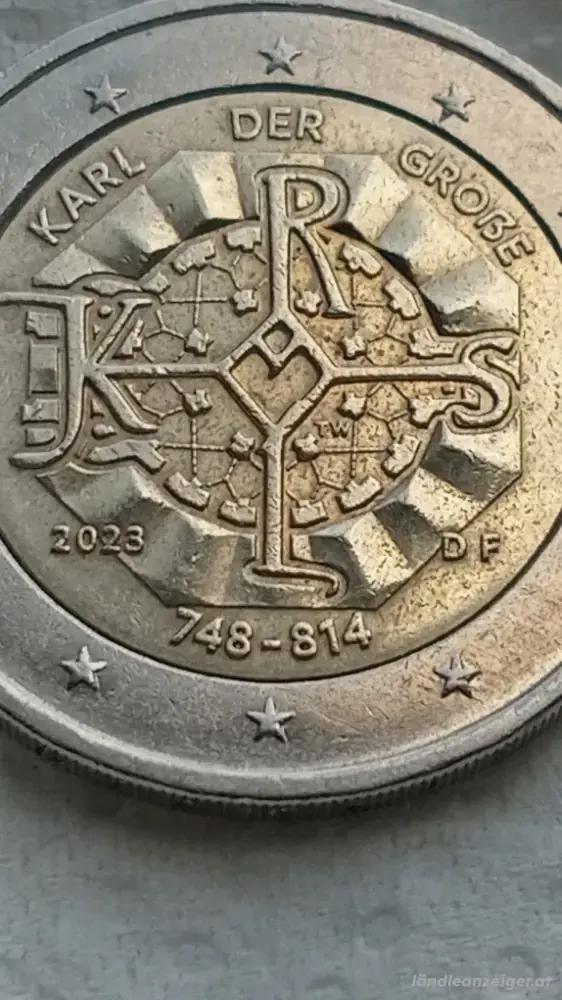 2 euro 2023 df Karl der grosse deutschland 2 euro 2023 df Karl der grosse deutschland