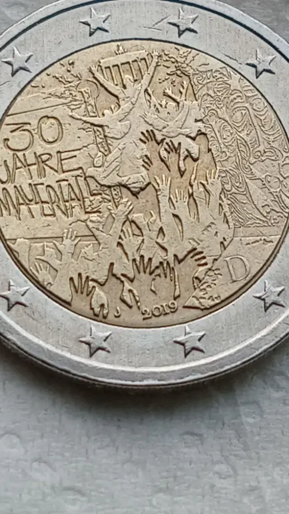 2 euro münzen 2019 j 30 Jahre mauerffall deutschland 2 euro münzen 2019 j 30 Jahre mauerffall deutschland