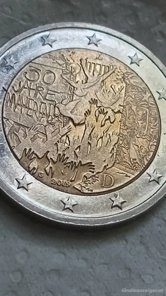 2 euro münzen 2019 30 g Jahre mauerffall deutschland 2 euro münzen 2019 30 g Jahre mauerffall deutschland