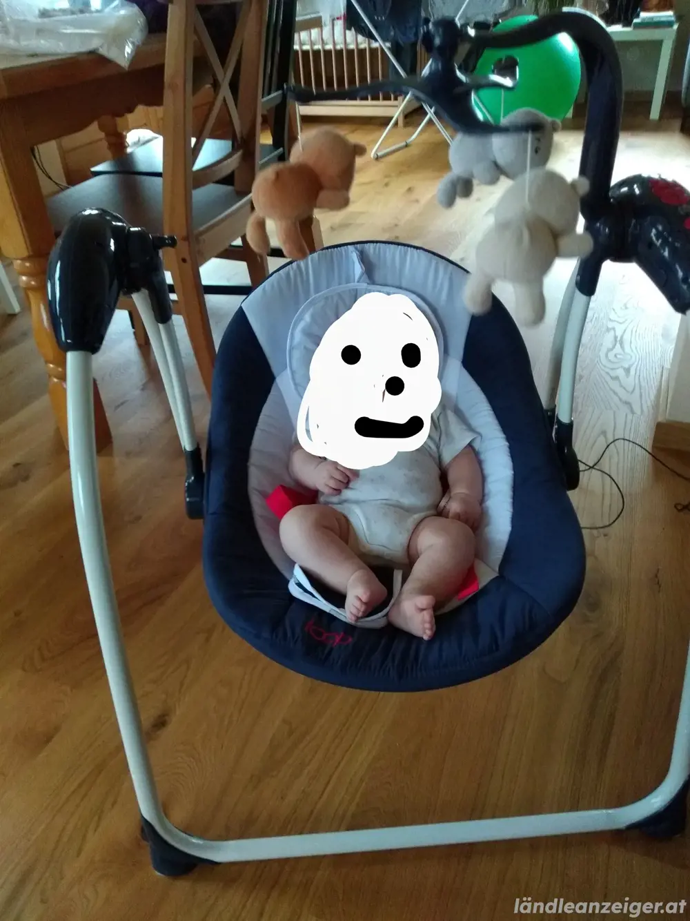 Babywippe Wiege Schaukel elektrisch Babywippe Wiege Schaukel elektrisch