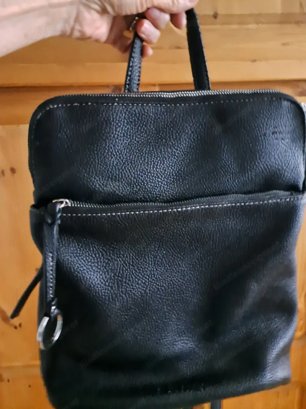 Schwarzer rucksack Schwarzer rucksack