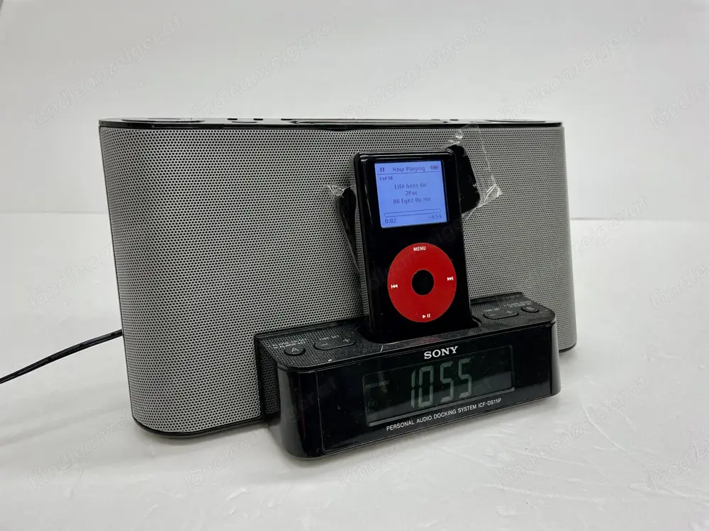 Sony ICF-DS11iP iPod iPhone Radio   Wecker 
