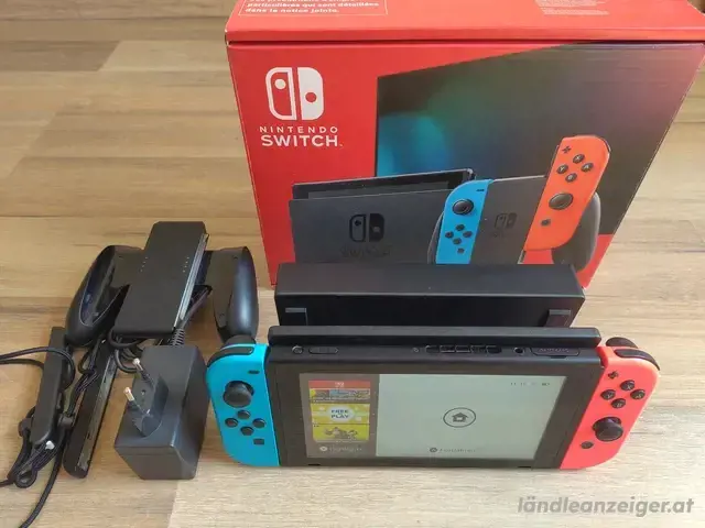 Nintendo Switch spielkonsole neue mit OVP und controller Nintendo Switch spielkonsole neue mit OVP und controller