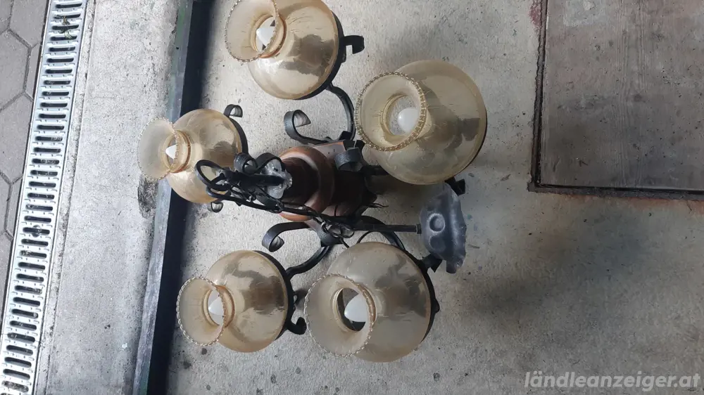 Lampe geschmiedet Lampe geschmiedet