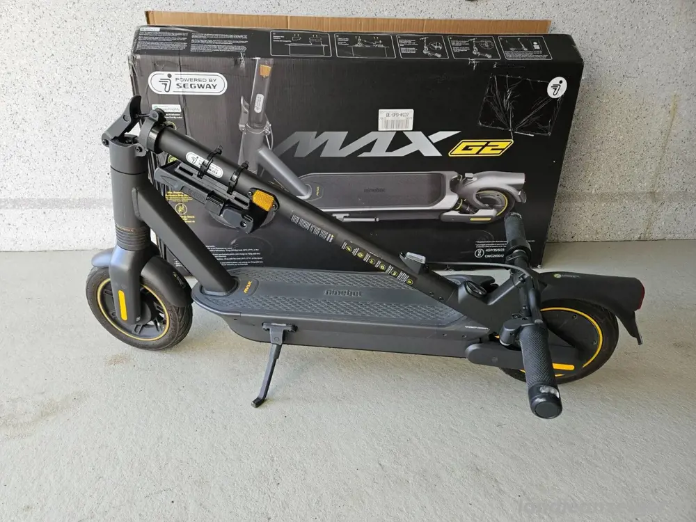 segway ninebot kickscooter Max G30 II E-scooter neu mit OVP und gut akkukapazität segway ninebot kickscooter Max G30 II E-scooter neu mit OVP und gut akkukapazität