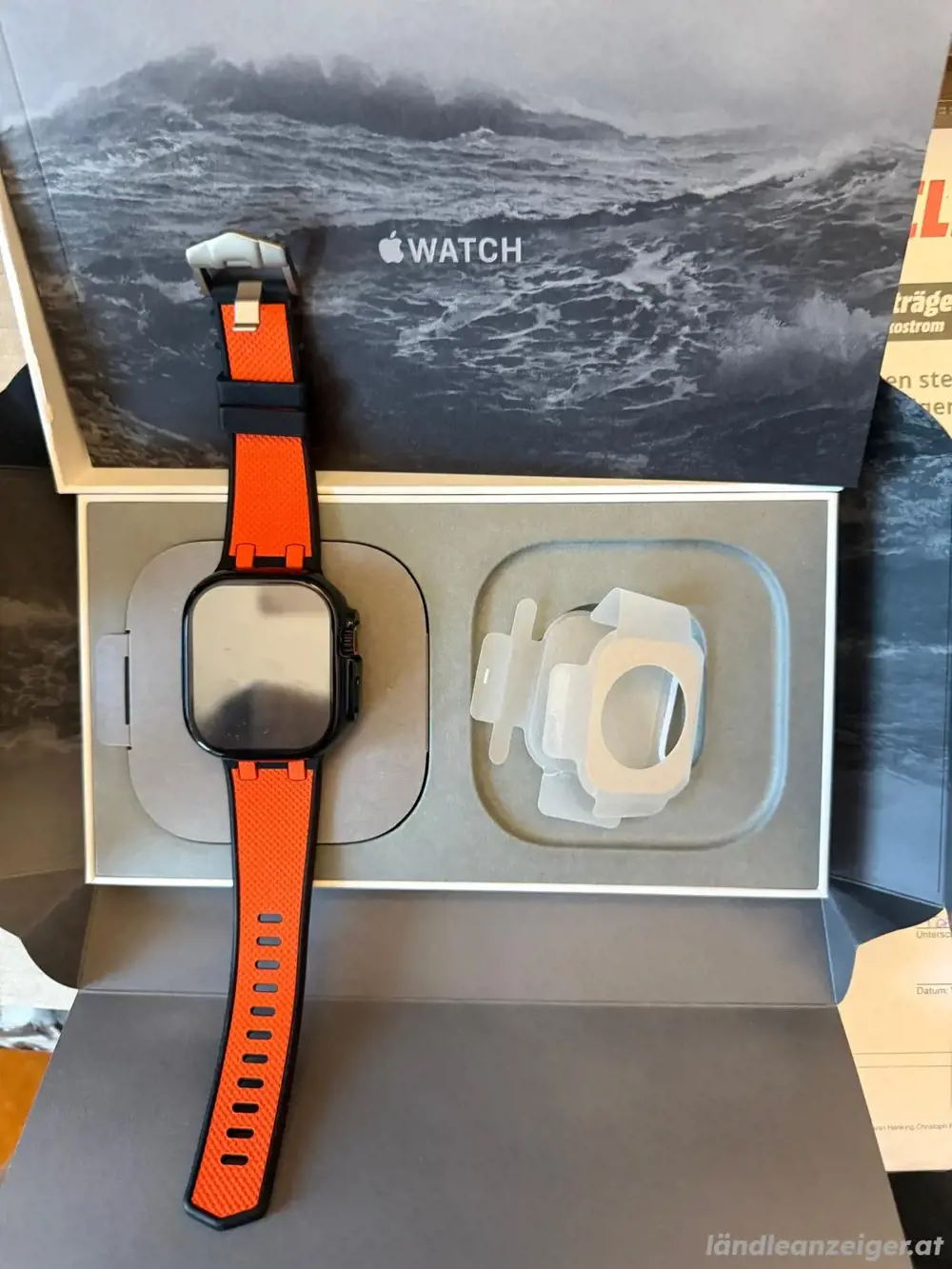 Apple Watch ultra 2 , 49mm neue mit 2 Armbändern und OVP + rechung , Akku : 100% Apple Watch ultra 2 , 49mm neue mit 2 Armbändern und OVP + rechung , Akku : 100%