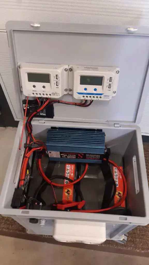 OffGrid Stromversorgung - Notstrombox, PV, 230V (350W)