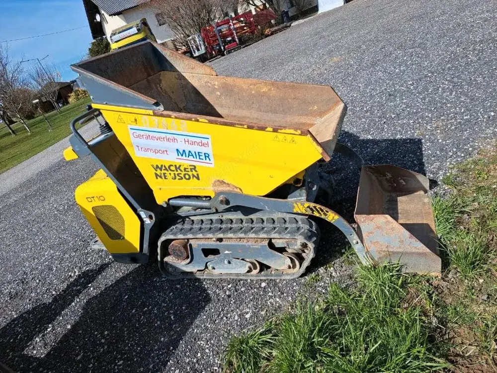 Wacker Neuson DT10 Raupendumper Dumper Japaner Wacker Neuson DT10 Raupendumper Dumper Japaner