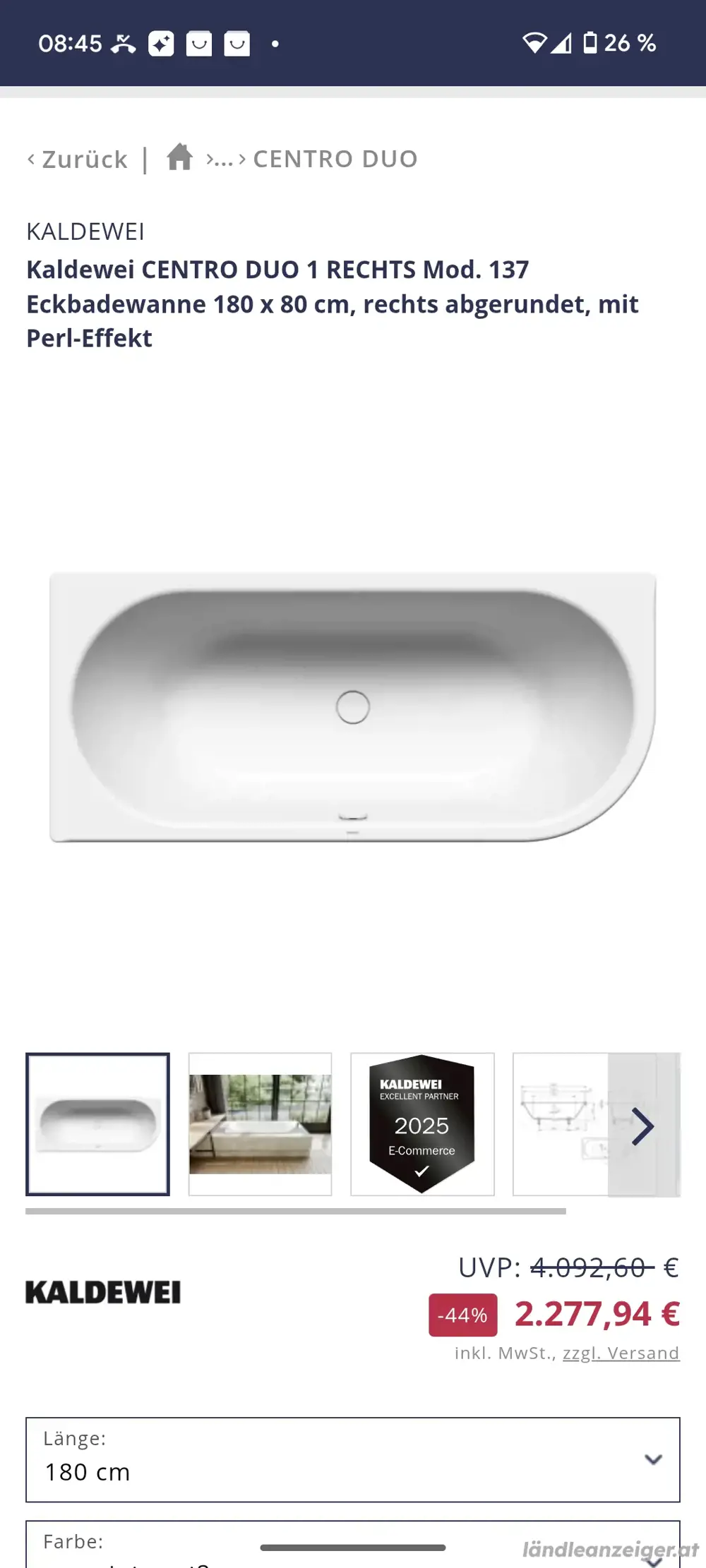 Kaldewei Eckbadewanne Kaldewei Eckbadewanne