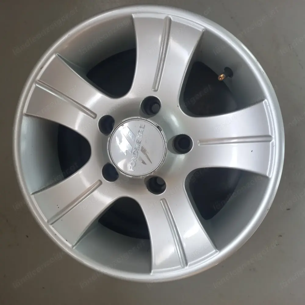 Verkaufe 4 Stk. Alufelgen für KIA Sorento 1 Verkaufe 4 Stk. Alufelgen für KIA Sorento 1