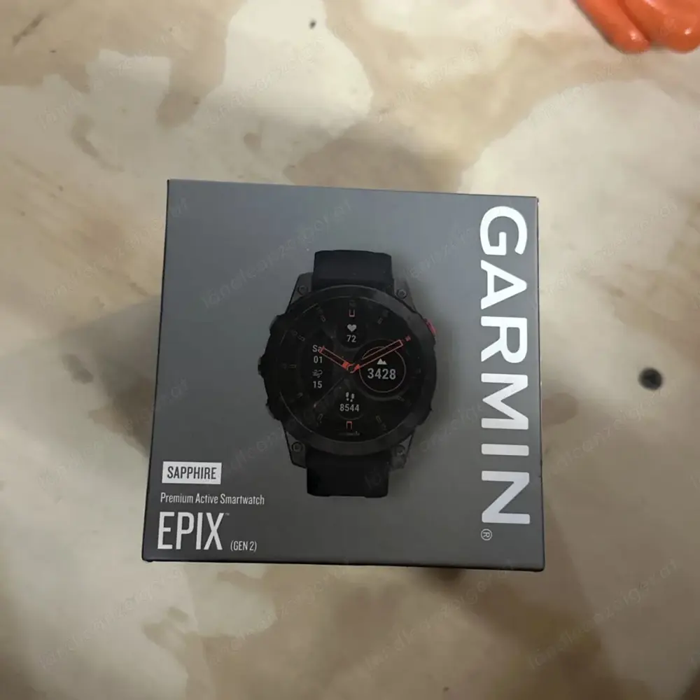 Garmin epix (Gen 2) Saphir GPS-Uhr - Schwarz