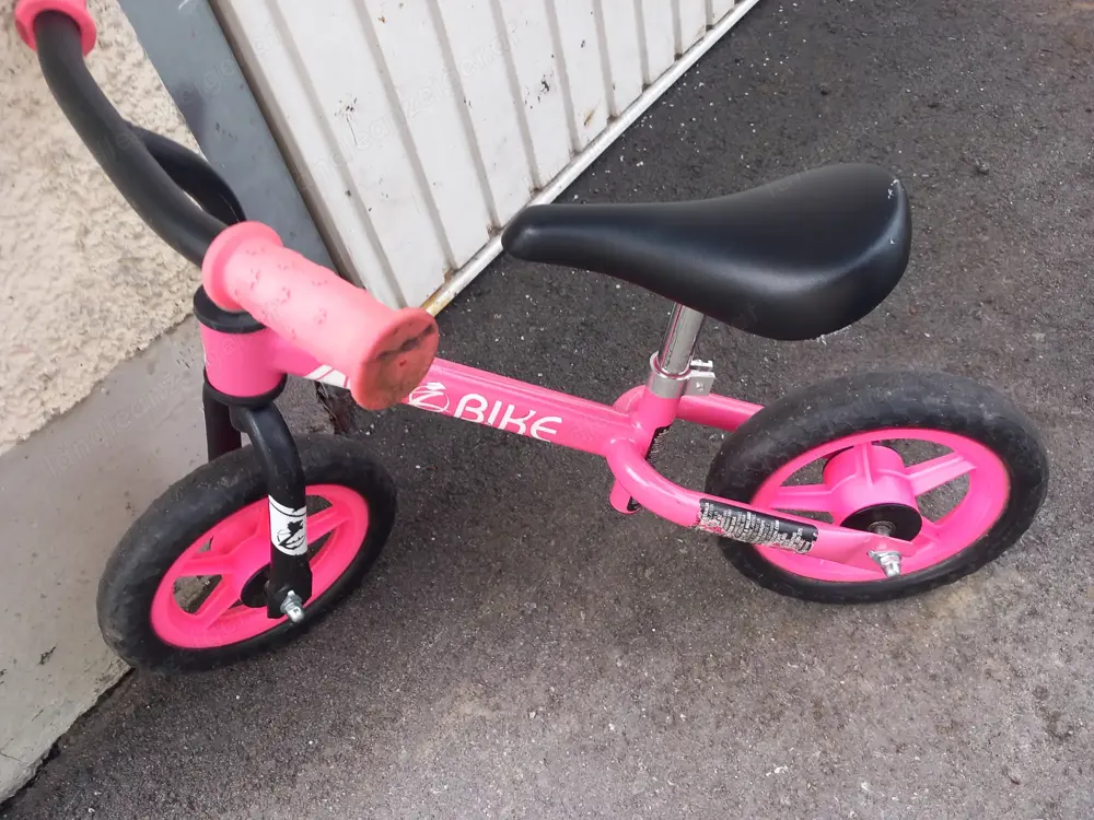 Laufrad für Mädchen + Lauflernwagen