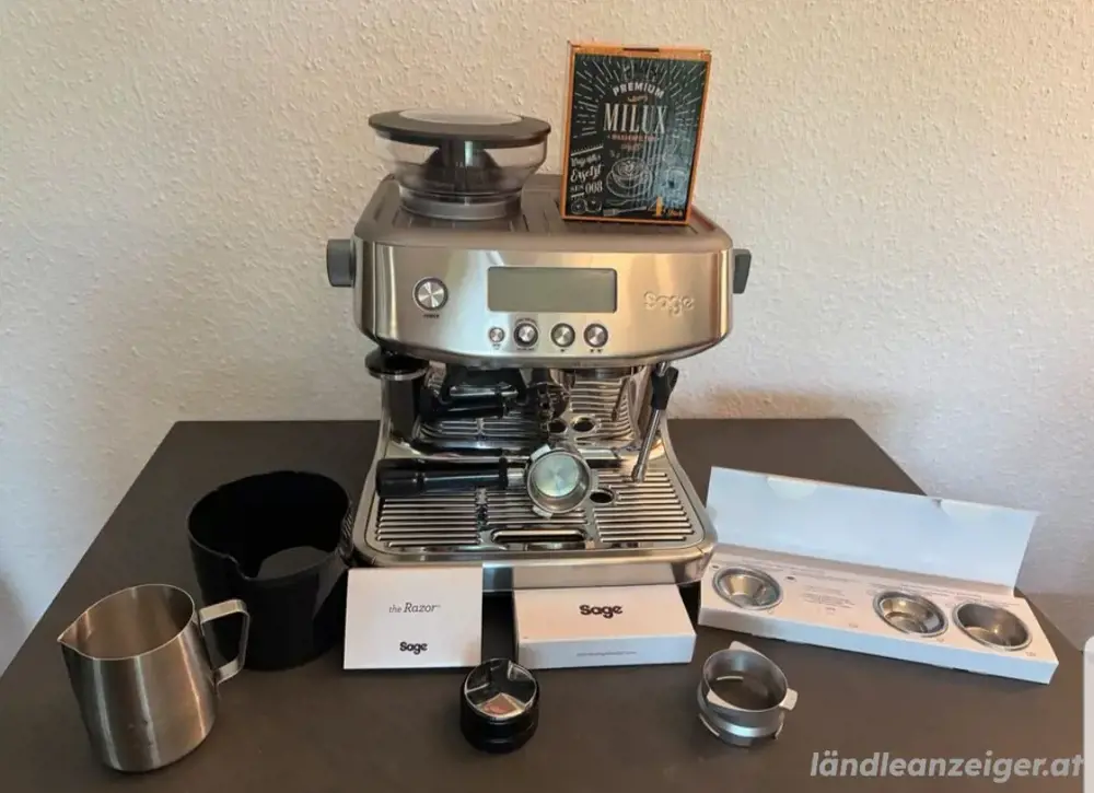 Sage Barista Pro Siebträger  Kaffeemaschine 