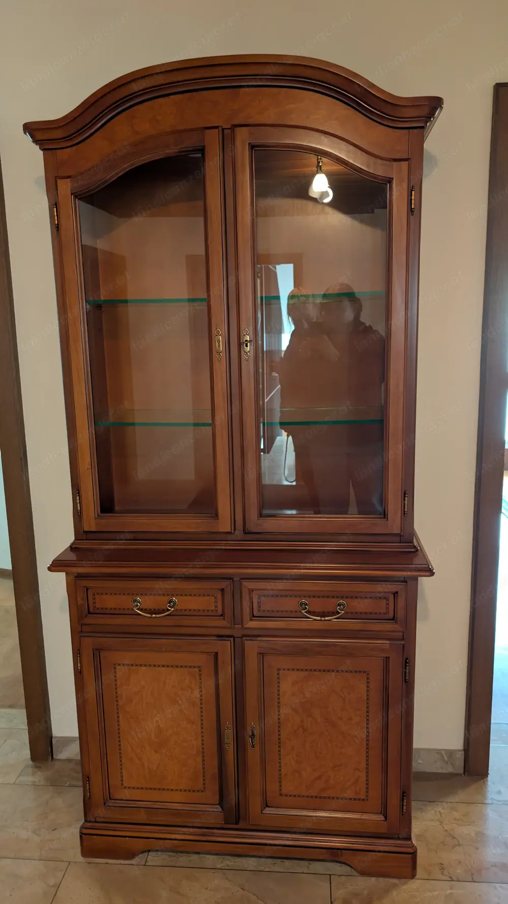 Original Selva Vitrine mit Beleuchtung